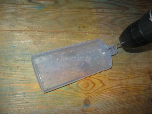 Изготовление насадки поливана на садовую лейку