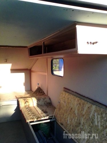 Самодельный прицеп для перевозки лодки и отдыха