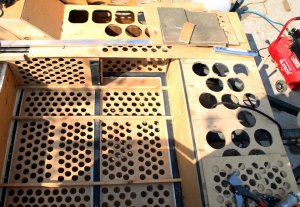 Каркас жилого модуля внедорожного туристического прицепа