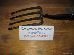 Резиновые наконечники для вил своими руками