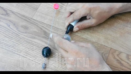 Изготовление самоподсекающего поплавка кивка своими руками