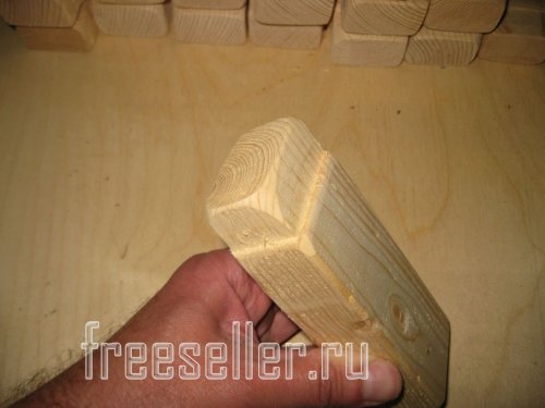 Бруски для крепления стенок наборных секций