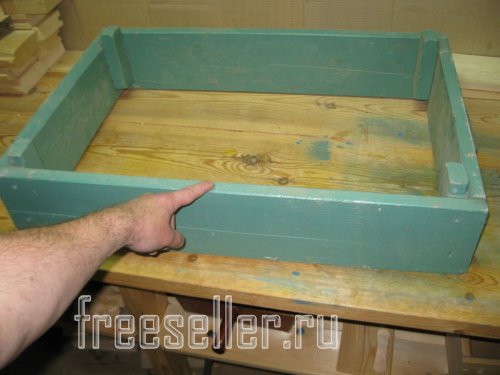 Изготовление наборных секция модульного ящика для овощей