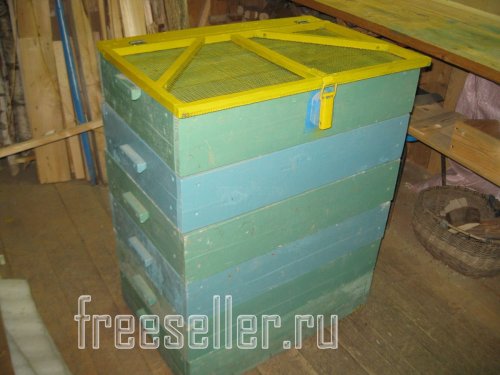 Сборка модульного ящика для овощей из наборных секций