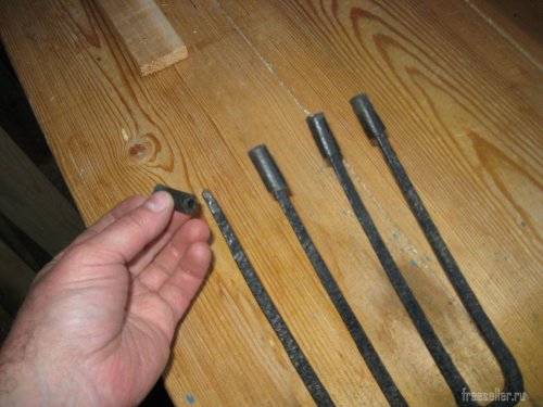 Резиновые наконечники для вил своими руками