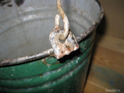 Изготовление быстрой ручки для оцинкованного ведра