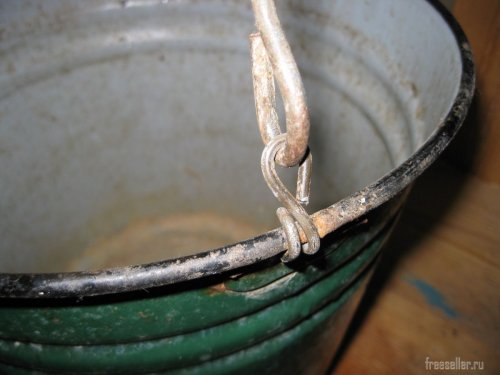 Ручка для оцинкованного ведра на скорую руку