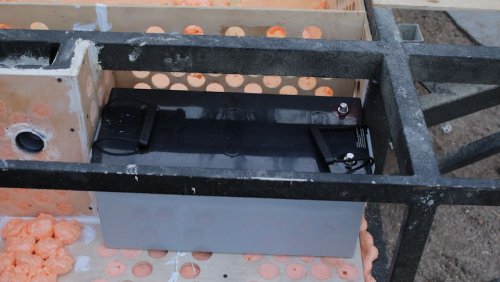 Стены каравана поставлены (материалы, технология).