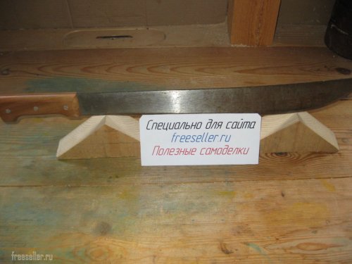 Использование мачете в садовых работах