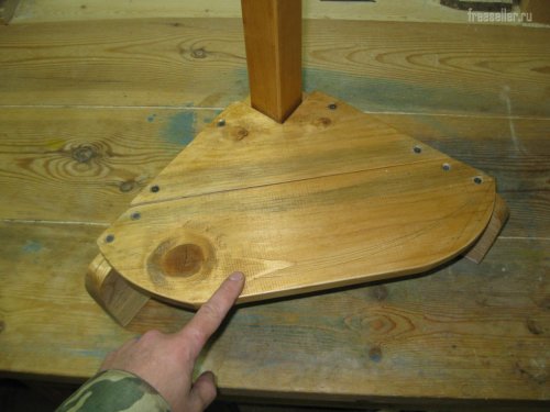 Изготовление самодельного углового столика.