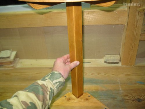 Изготовление самодельного углового столика.