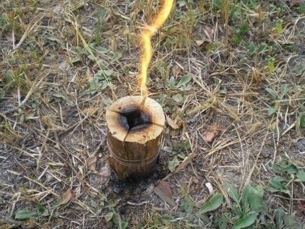 Походная печь- финская свеча своими руками