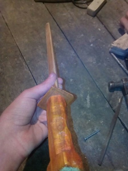 Меч из дерева своими руками