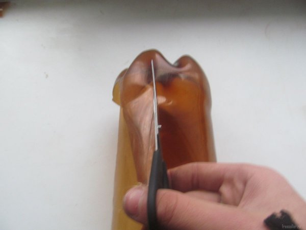 Изготовление стяжки из пластиковой бутылки