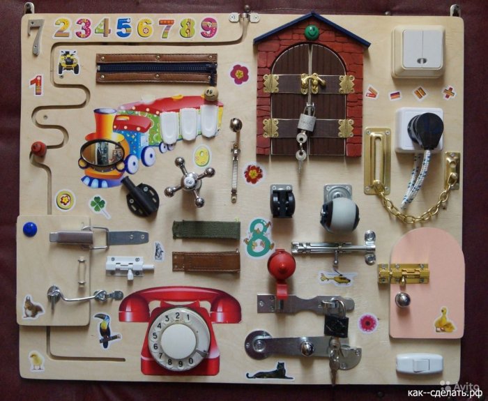 Бизиборд своими руками