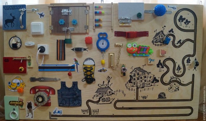 Бизиборд своими руками