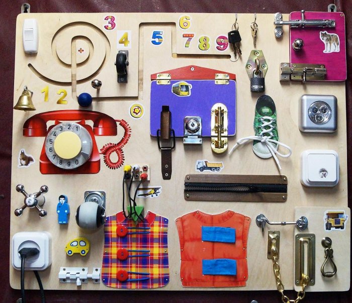 Бизиборд своими руками