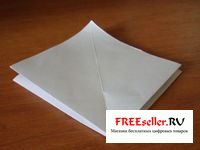 Как сделать двойной квадрат из бумаги