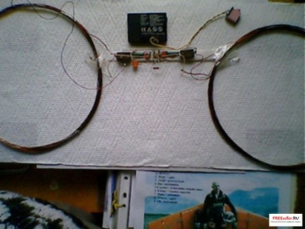 Металлоискатель на срывах синхронизации своими руками.