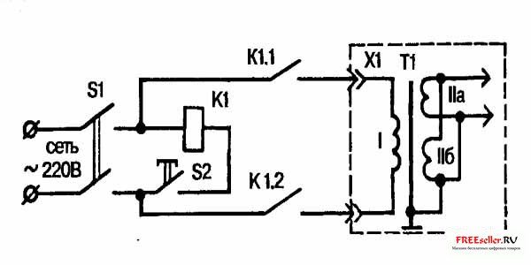 Точечная сварка своими руками для листовой стали. Схема подключения аппарата к бытовой электросети.