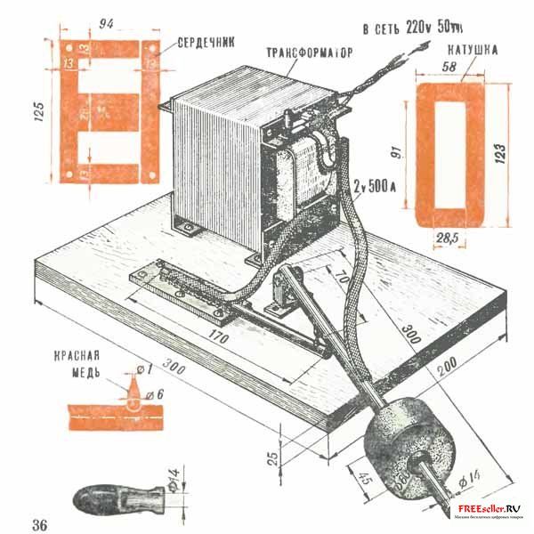 Сварочный трансформатор с постоянным давлением