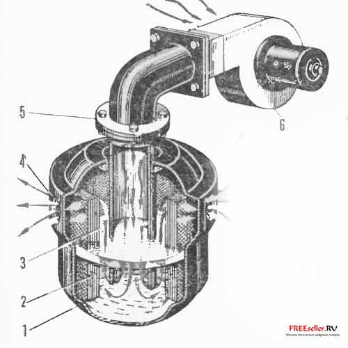 Рис. 1. Простая испарительная установка: