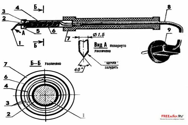 Микропаяльник на 12 Вольт для пайки микродеталей: