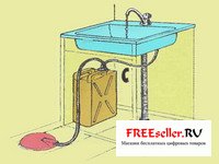 Простейший водопровод и канализация для дачного дома