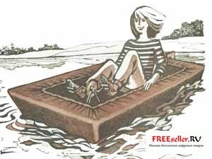 Катамаран из раскладушки