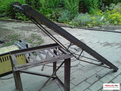 Мини эстакада своими руками. Конструкция самодельной разборной переносной мини эстакады для ремонта и диагностики легковых автомобилей.