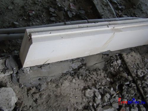 Как сделать перегородку из гребнеобразных плит своими руками.