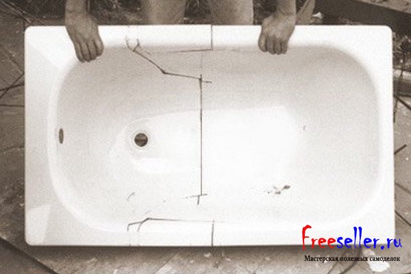 Кресло из старой ванны своими руками