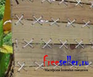 Как сделать качели из поддонов