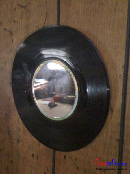 Как сделать зеркало из пластинок