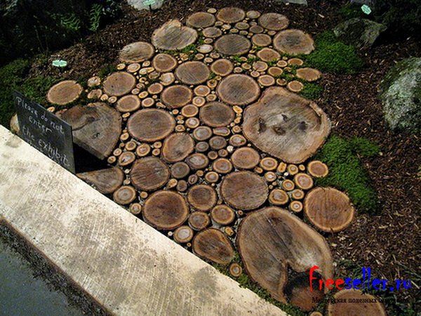 Как сделать дачные декоративные дорожки