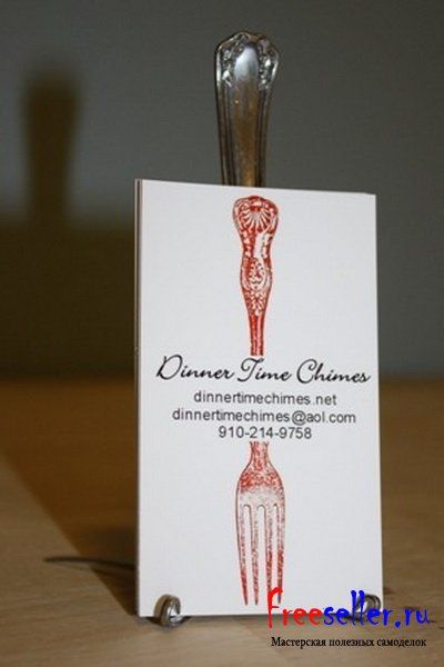 Самодельные подставки из вилок