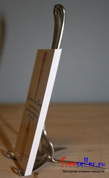 Самодельные подставки из вилок