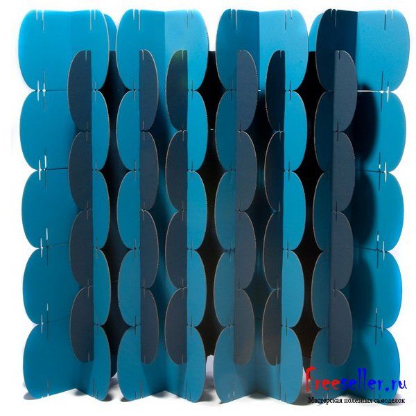 Модульные перегородки из коробок