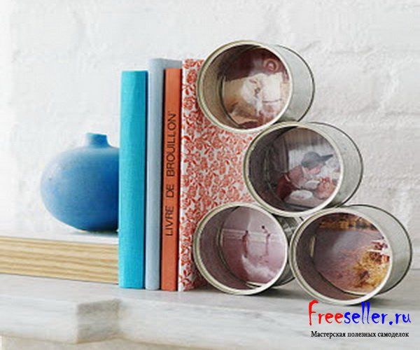 Фоторамки из консервных банок своими руками