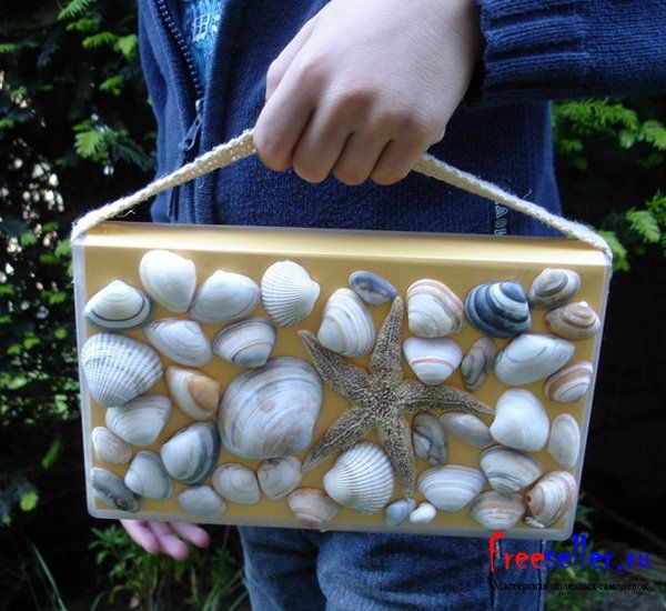 Сумка из коробки от видеокассеты