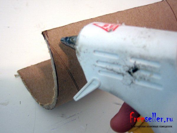 Подставка для вина из тубы - процесс изготовления