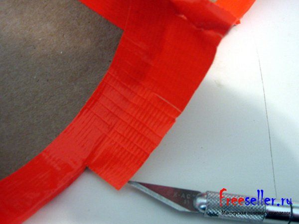 Подставка для вина из тубы - процесс изготовления