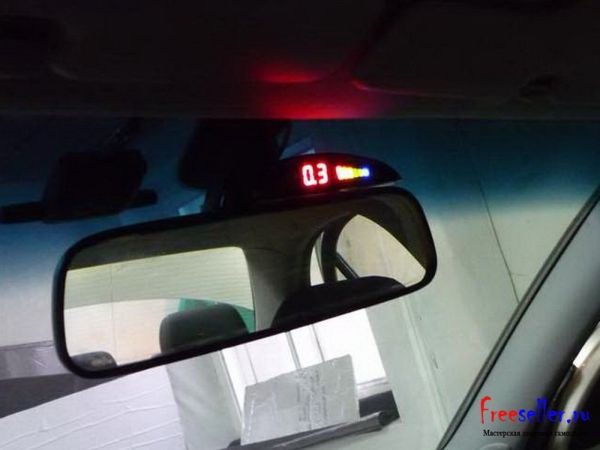 Установка парктроника на автомобиль своими руками