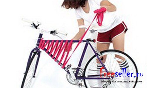 Сумка для велосипеда для перевозки негабаритных грузов своими руками.