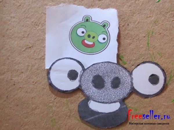 Самодельные игрушки в стиле Angry Birds