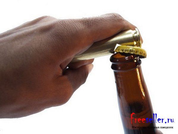 Самодельная открывалка из патрона