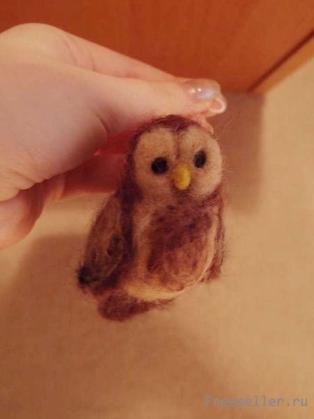 Самодельные новогодние игрушки из шерсти