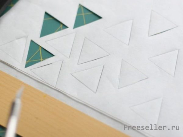 Как сделать узор на сумке