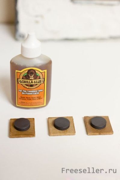 Магниты на холодильник своими руками