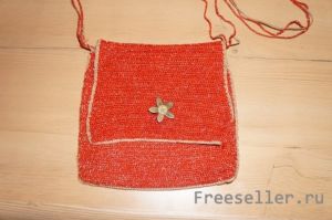Вязание маленькой женской сумочки